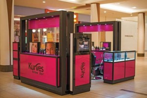 Custom mall kiosk