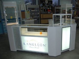Trade Show Kiosks in all shapes and sizes
